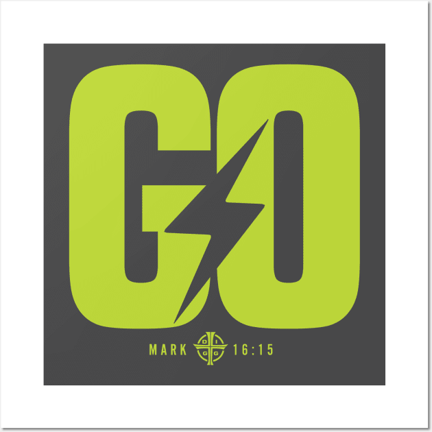 GO Spark Wall Art by diggapparel